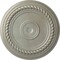 Ekena Millwork Alexandria Rope Ceiling Medallion (Fits Canopies up to 4 5/8"), 19 5/8"OD x 1 1/2"P, Flash Gold CM18ALFLS - alternate 1